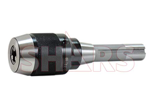 Shars 1/8-5/8"" Classic Plus Keyless drill chuck with R-8 Integral Shank 202-5018 P[ - Image 2
